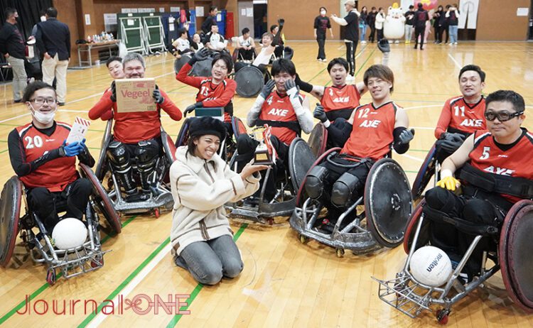 車いすラグビーAXEが千葉ロータリーカップで優勝