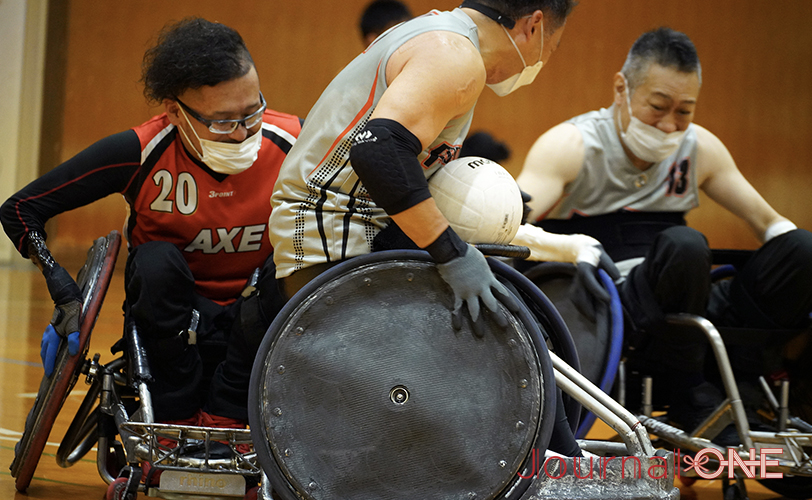 Wheelchair Rugby Freedom×AXE合同練習in高松市 -Journal-ONE撮影