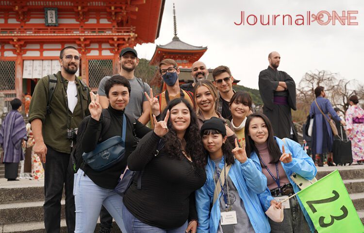 NMUN 模擬国連世界大会 清水寺視察 神戸市外国語大学 -Journal-ONE撮影