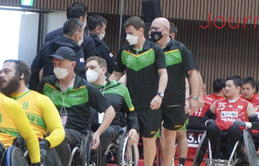 Journal-ONE Wheelchair rugby JAPAN AUSTRALIA