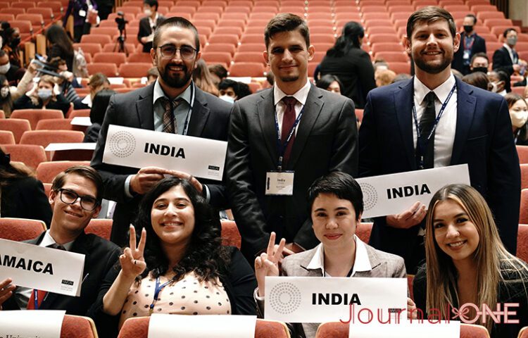 NMUN 模擬国連世界大会 神戸市外国語大学 -Journal-ONE撮影