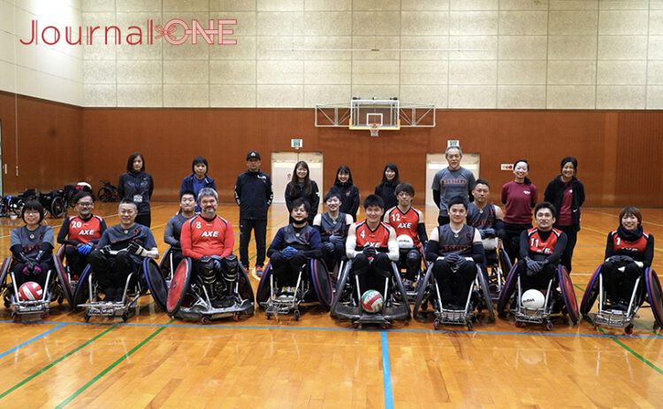 Wheelchair Rugby Freedom×AXE合同練習in高松市 -Journal-ONE撮影