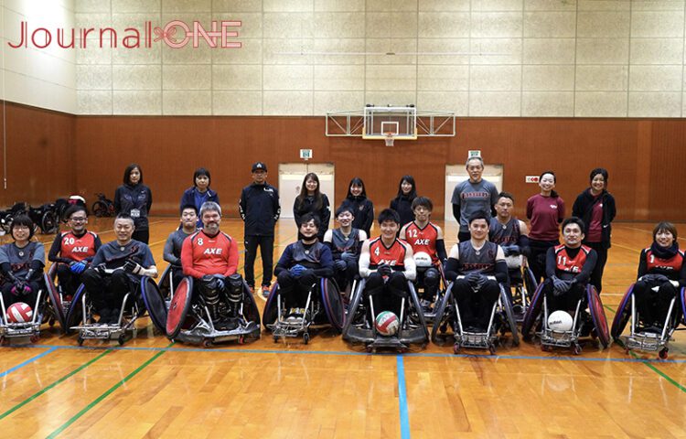 Wheelchair Rugby Freedom×AXE合同練習in高松市 -Journal-ONE撮影