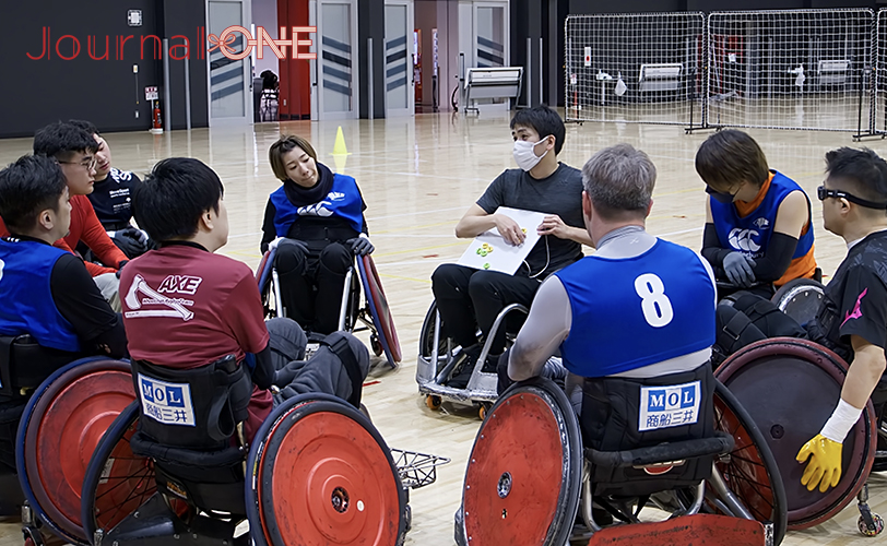 Wheelchair Rugby 第24回車いすラグビーのAXE直前練習-Journal-ONE撮影