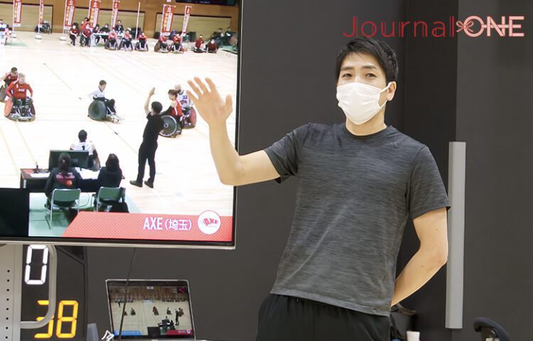 Wheelchair Rugby 第24回車いすラグビーのAXE直前練習-Journal-ONE撮影