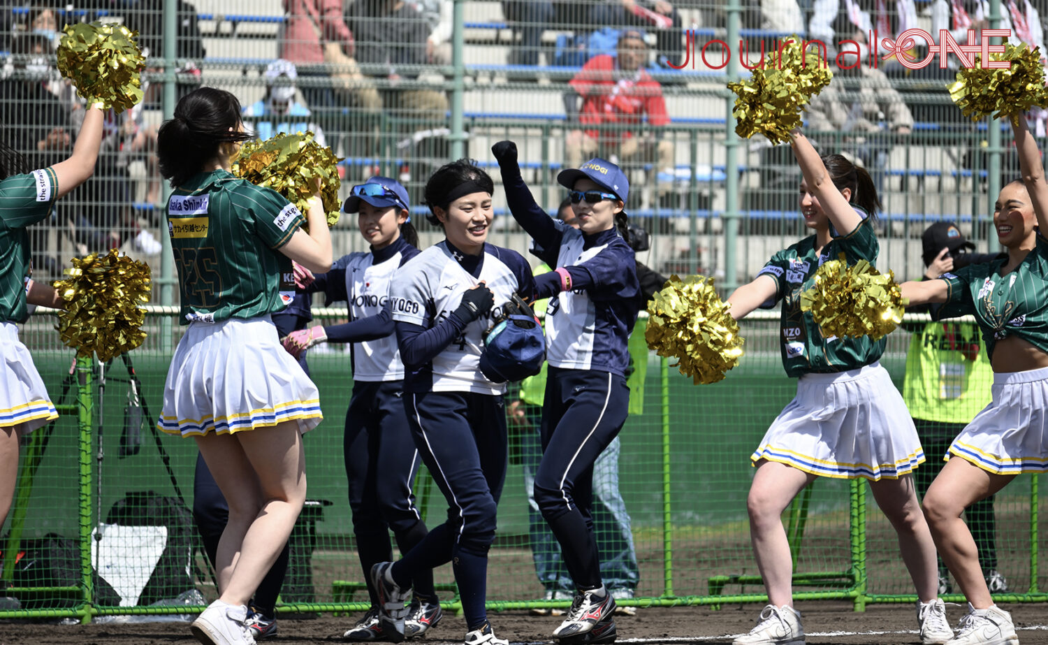 JDリーグ2023開幕戦・ベイコム野球場(兵庫県尼崎市)-Journal-ONE撮影
