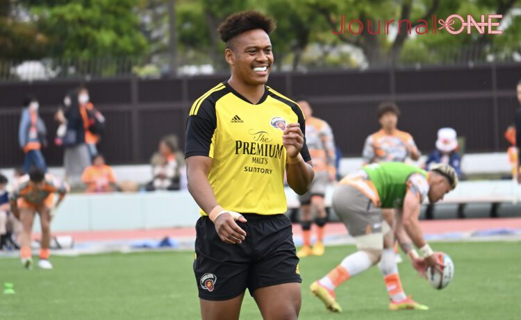 ラグビー・リーグワン RWC2023日本代表候補の松島幸太朗選手（東京サントリーサンゴリアス）-Journal-ONE撮影