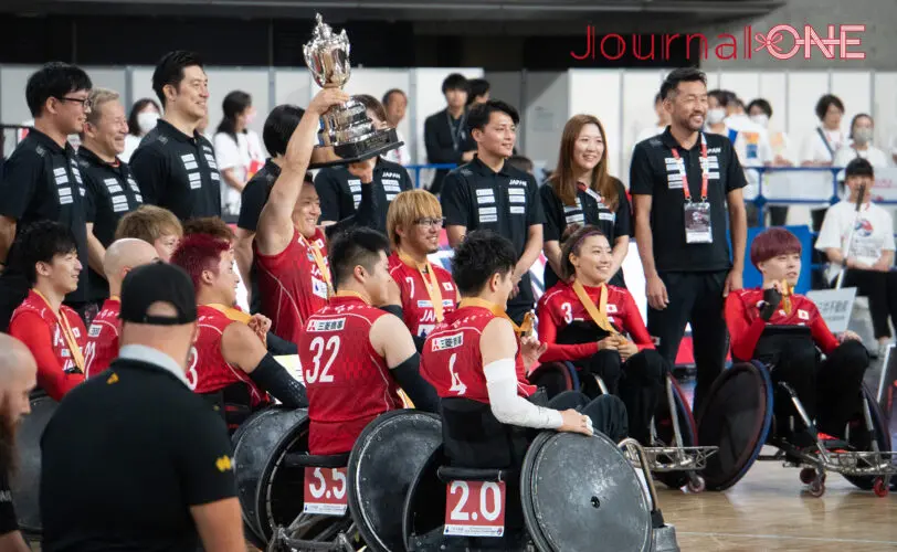 ★激レア★　車いすラグビー日本代表　支給品インサレーションジャケット③ 車いすラグビー 日本開幕2連勝で4強王手 池崎大輔が大暴れ