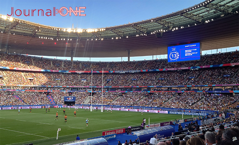 ラグビーW杯2023|予選プールDの初戦・オーストラリア代表とジョージア代表の一戦 会場となったStade de France（スタッド・ド・フランス）にて現地レポート-Journal-ONE撮影