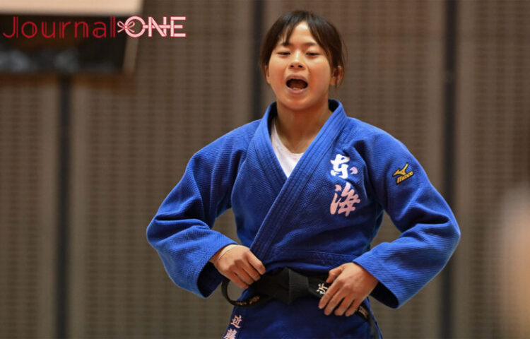 講道館杯全日本柔道体重別選手権大会|女子48Kg級決勝 東海大学の近藤 美月が先輩の吉岡洸を下し優勝-Journal-ONE撮影