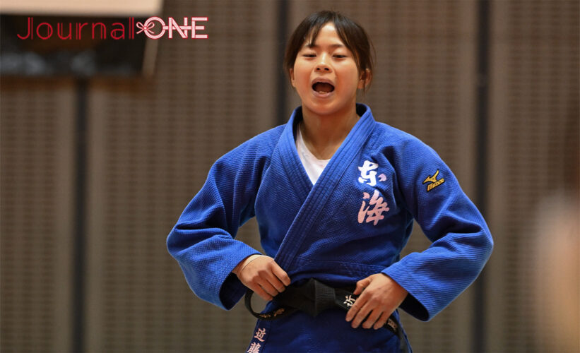 講道館杯全日本柔道体重別選手権大会|女子48Kg級決勝 東海大学の近藤 美月が先輩の吉岡洸を下し優勝-Journal-ONE撮影