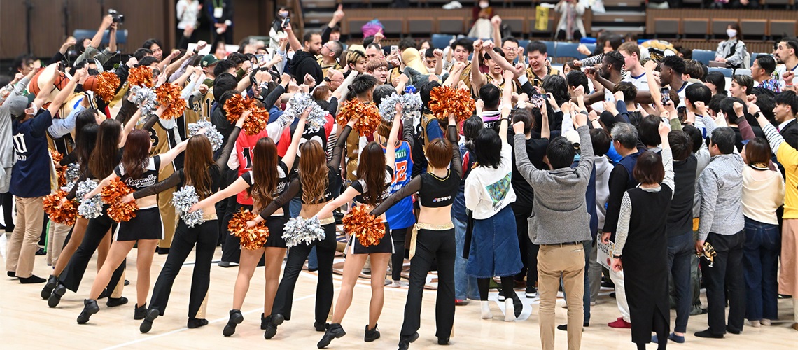 能登半島地震復興支援 | 被災地七尾を本拠地とするバスケB3の金沢武士団が代々木でチャリティーマッチ-Journal-ONE撮影