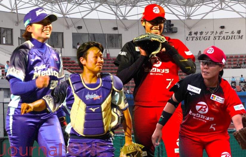 Journal-ONE | JDリーグ ビックvs戸田中央 試合のカギを握る（右から）内藤、上野、坂本、増田の各選手