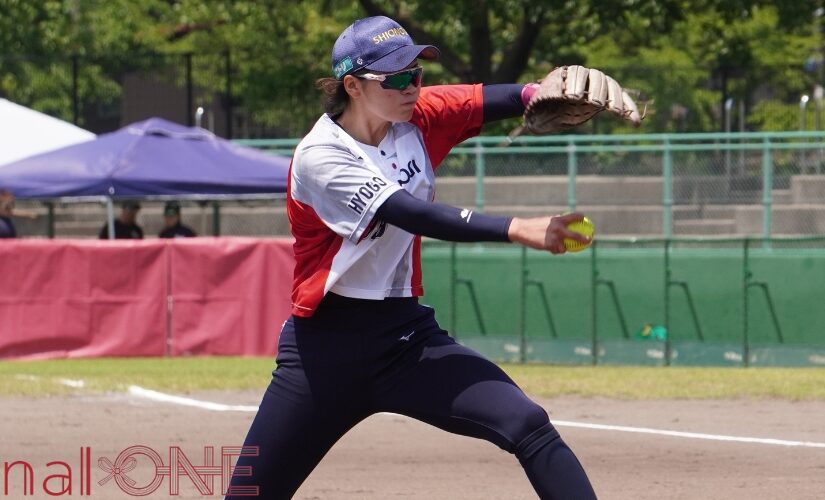 Journal-ONE | ソフトボール JDリーグ 交流戦 デンソーvsシオノギ シオノギ先発の三輪投手は完投勝利で二桁10勝を挙げる
