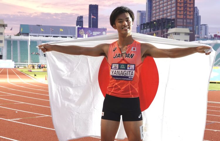 Journal-ONE | 今季追い風参考ながら9秒97をマークしている栁田大輝。昨年はアジアチャンピオンに輝くなど、日本のエースに成長した