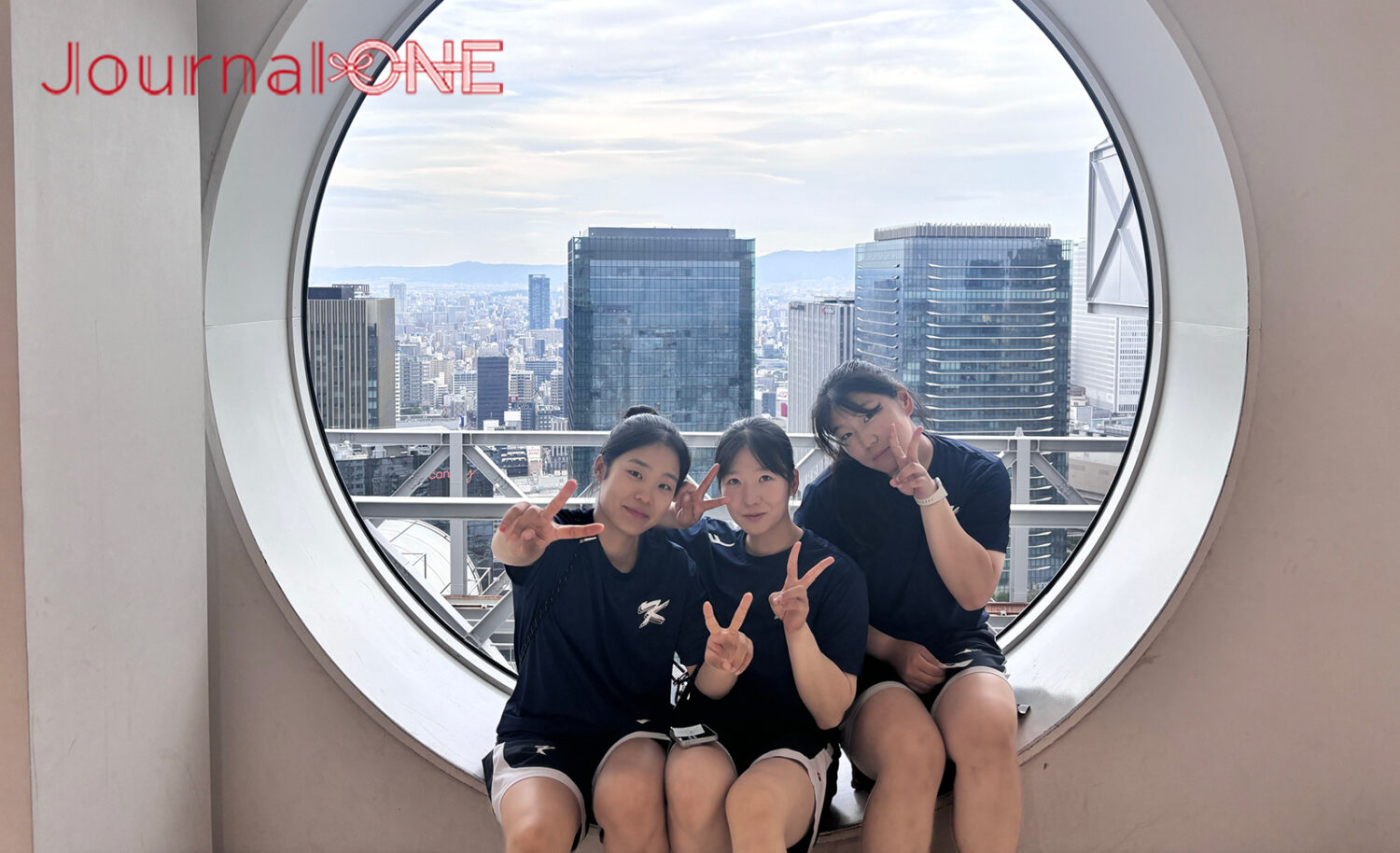 Journal-ONE 韓国代表女子ソフトボールチーム大阪観光特集