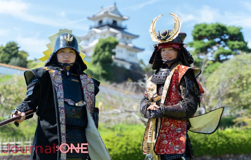 静岡のオススメ観光スポット！掛川城をバックに戦国武将の気分を味わう