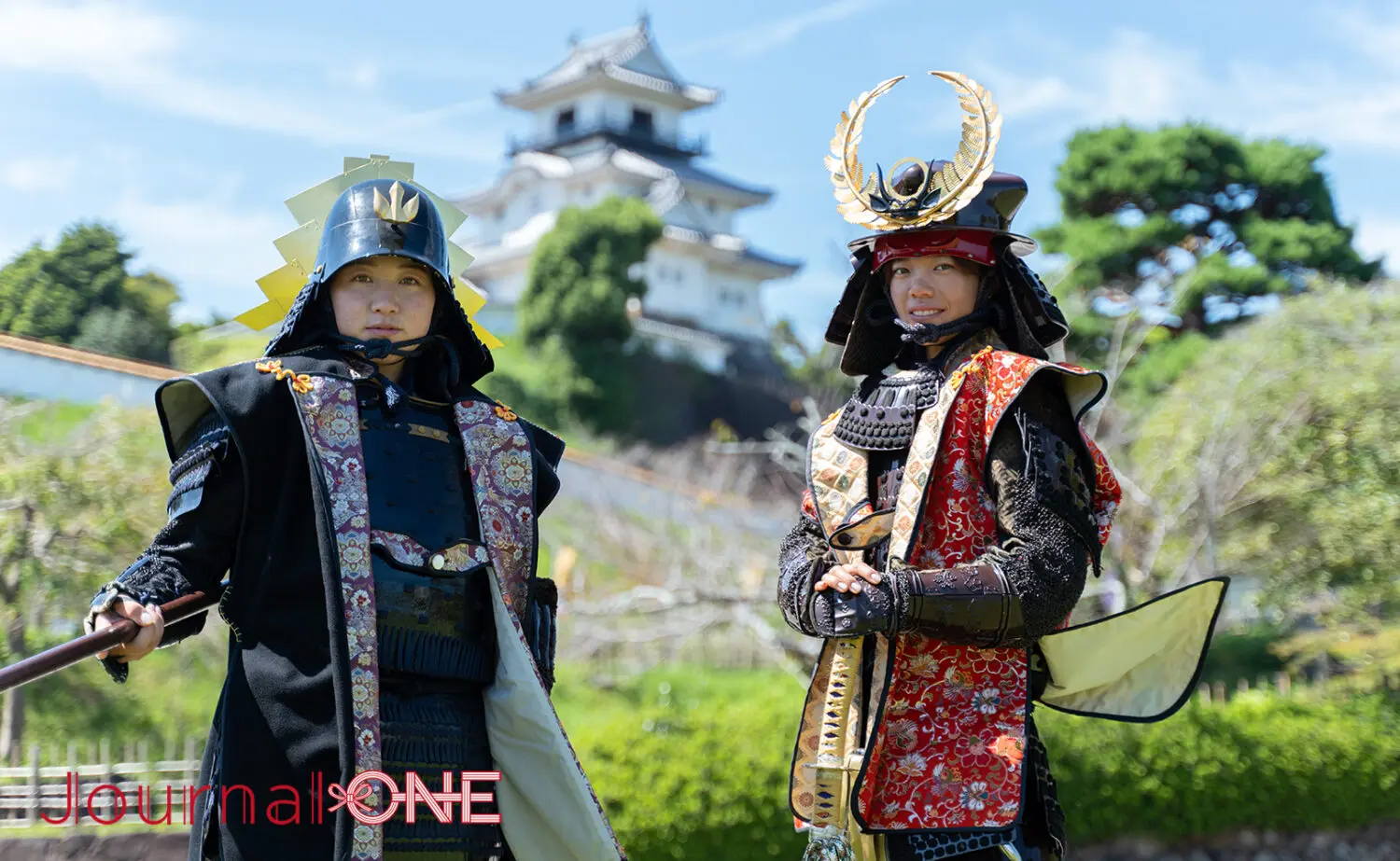 静岡のオススメ観光スポット！掛川城をバックに戦国武将の気分を味わう