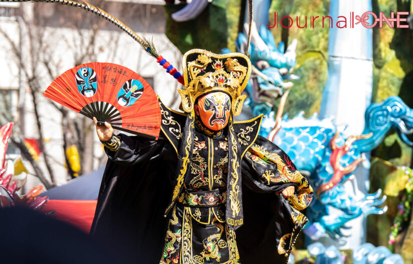 長崎ランタンフェスティバルで人気の変面ショー‐Journal-ONE撮影