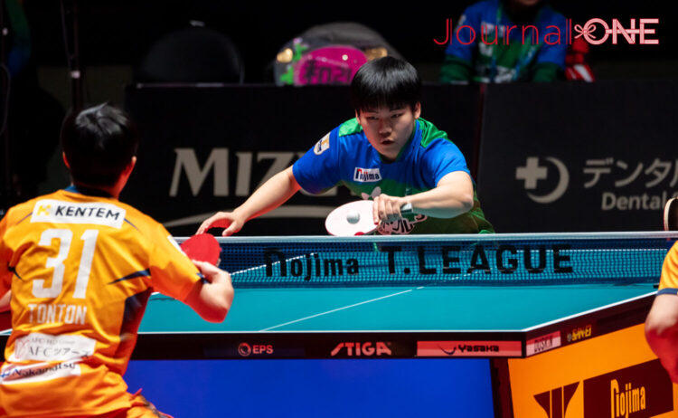 昨シーズン王者・KM東京の若きエース・松島輝空選手-JournalーONE撮影