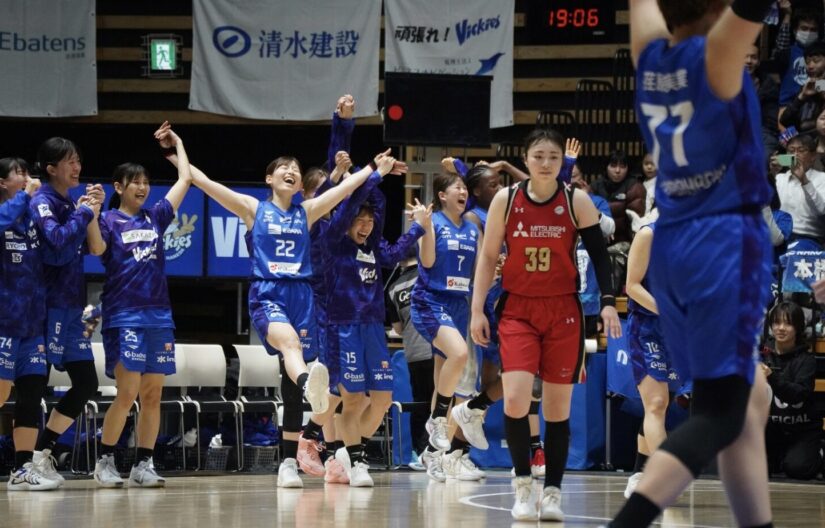 東京羽田ヴィッキーズが優勝＆昇格を決めた瞬間∸吉川哲彦撮影