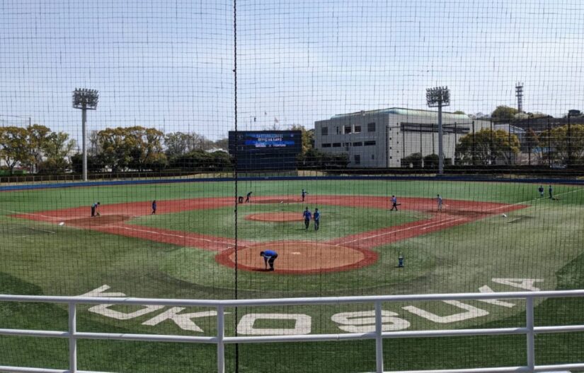 yokohamabeisuta二軍の本拠地・横須賀スタジアム-平床大輔撮影