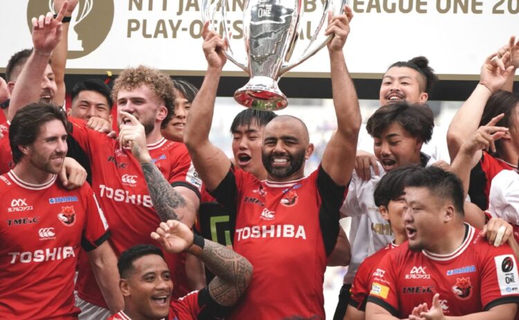 昨シーズンの王者・ブレイブルーパス東京∸斉藤健仁撮影