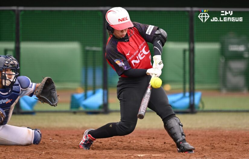木村友奏（NEC）の勝ち越し適時打で無敗の戸田中央に逆転勝ち-JDリーグ提供