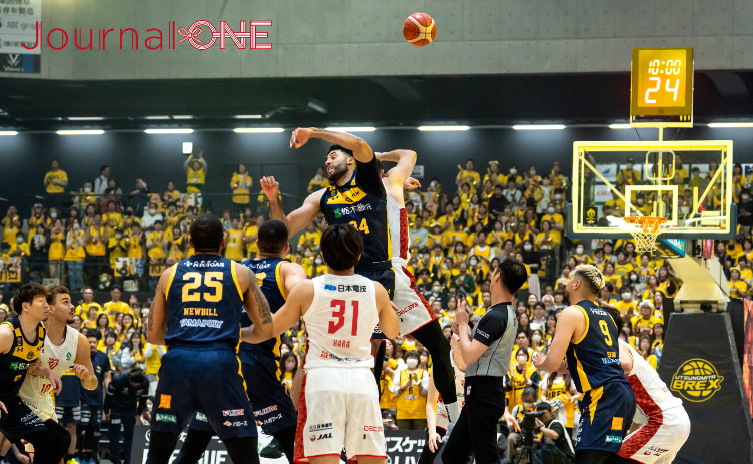 Bリーグ セミファイナル 2024-25 宇都宮ブレックス対千葉ジェッツ 5月19日@日環アリーナ栃木