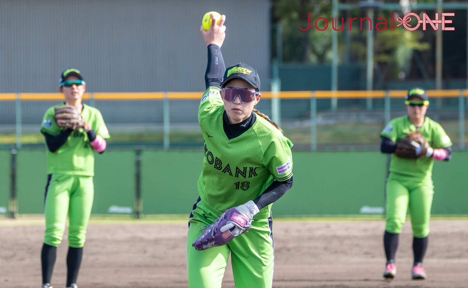 JDリーグ 2025 第2節 伊予銀行 vs. 日本精工　伊予銀行の黒木 美紀投手