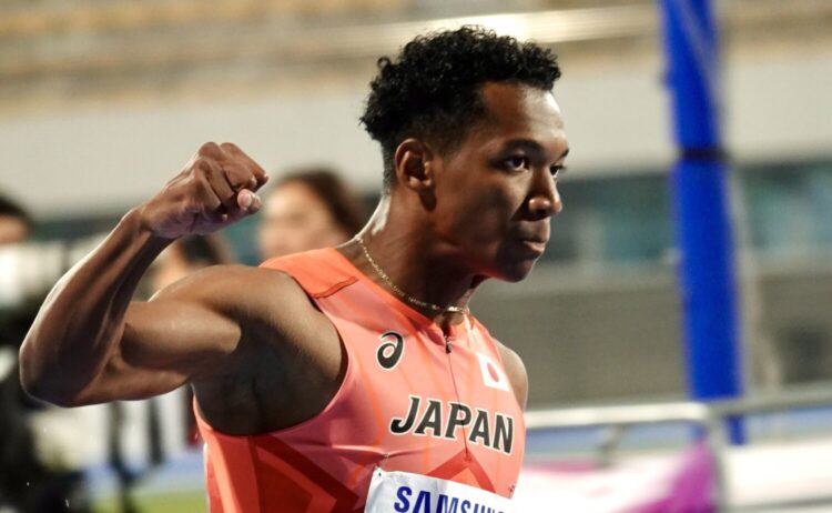男子110mハードルの村竹は、アジア選手権を貫禄の走りで初優勝。アジアチャンピオンの称号を手にした-児玉育美撮影
