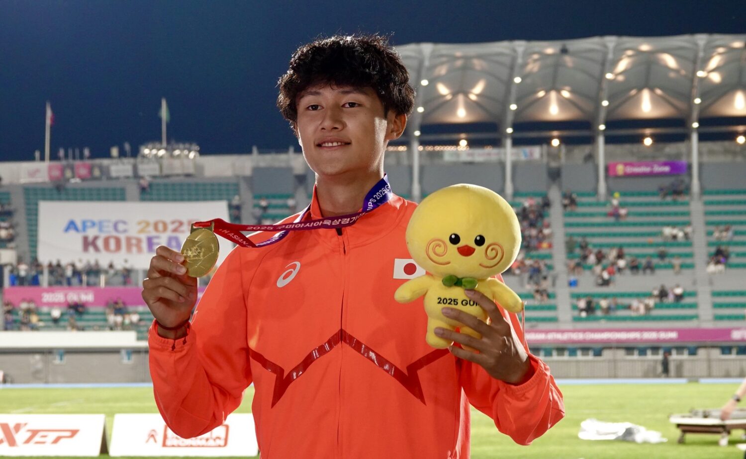 鵜澤は、アジア選手権で2連覇を達成-児玉育美撮影
