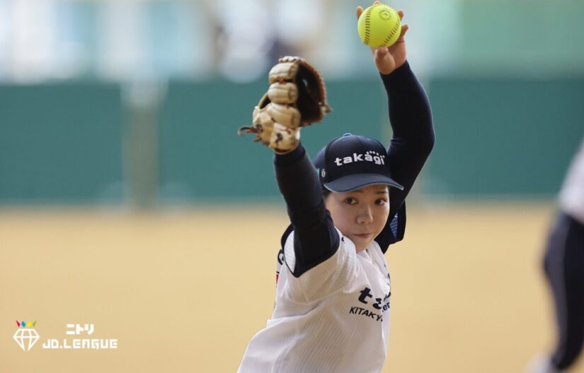 Ayane SHIKANO_TAKAGI Kitakyusyu waterwave_Softball_JDLEAGUE