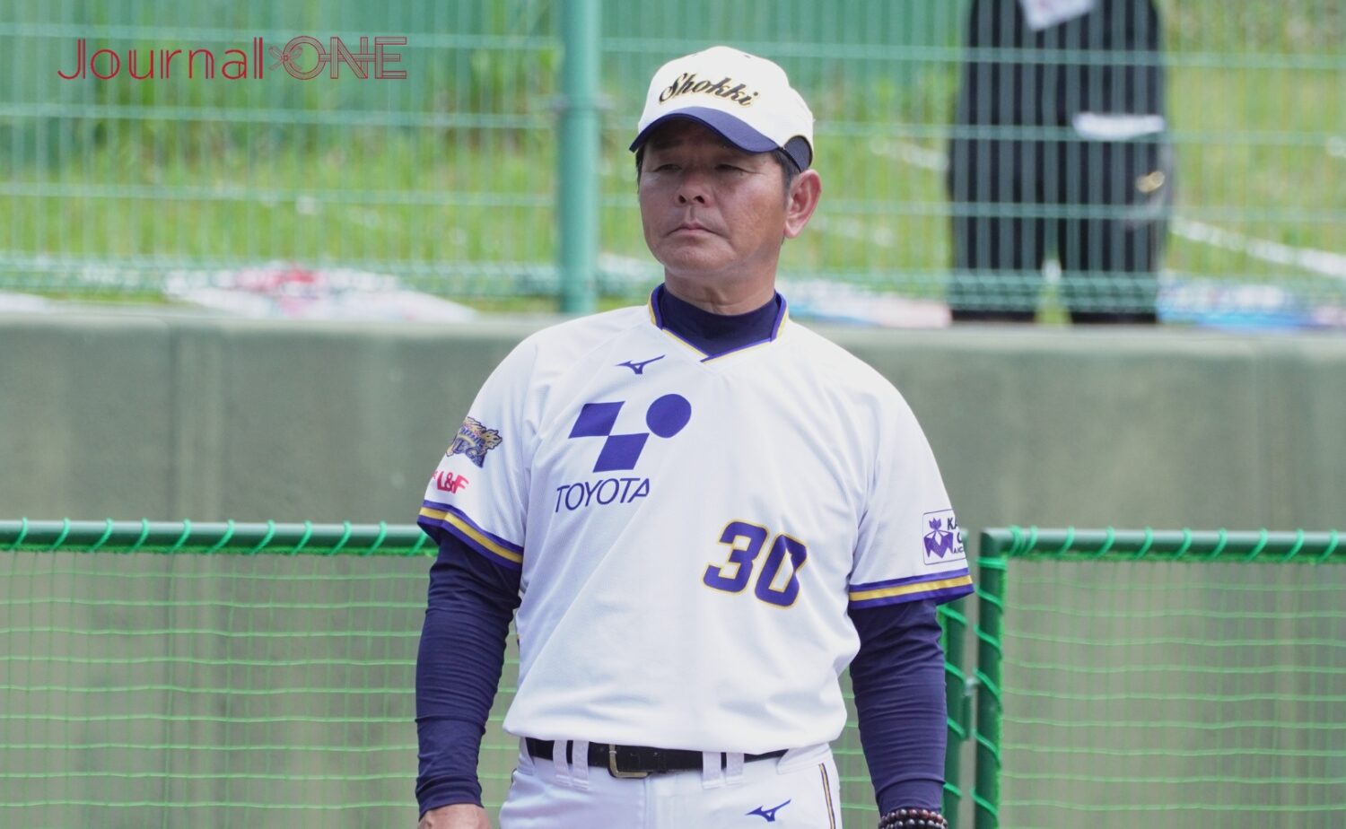 リエントリーを使い1点を取りに行く永吉慎一監督(豊田織機)-Journal-ONE撮影