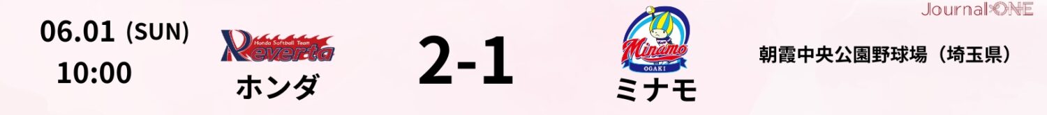 25.06.01 ミナモvsホンダ JD.LEAGUE Game Result