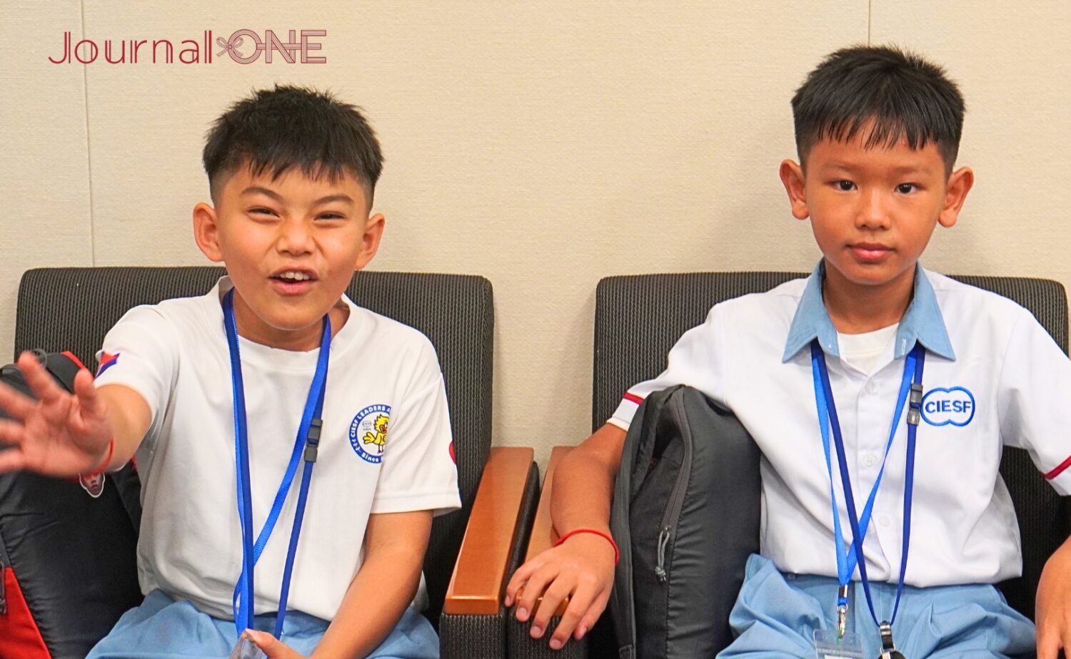来日して直ぐに駆け付けたCIESF Leaders Academyの生徒たち-Journal-ONE撮影
