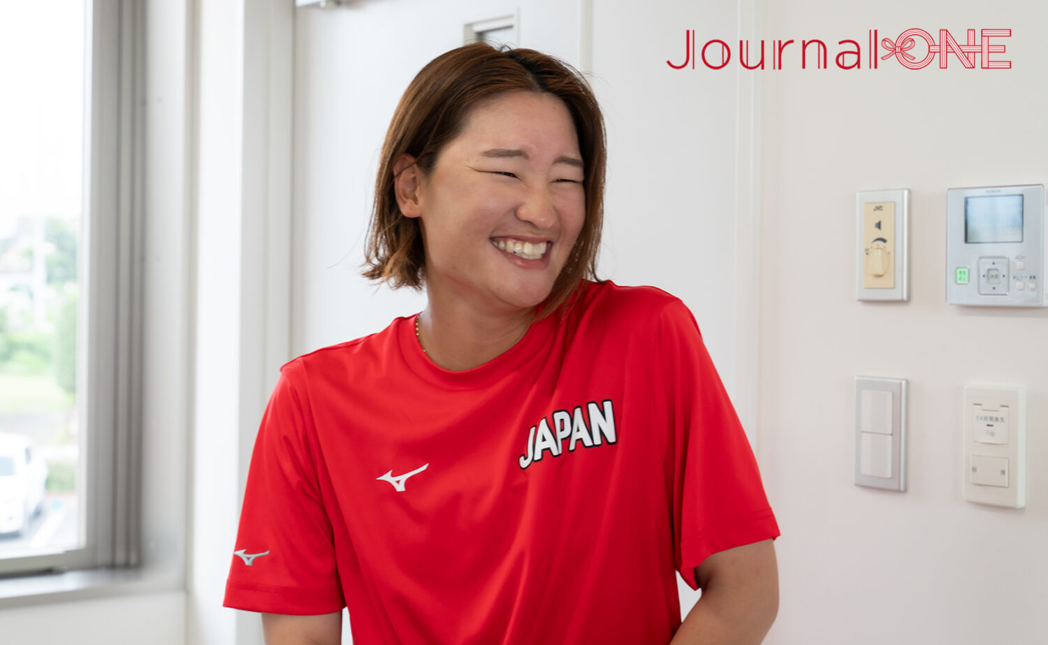藤森選手(日立)の笑顔がアジアカップでも多く見られるだろう-Journal-ONE撮影