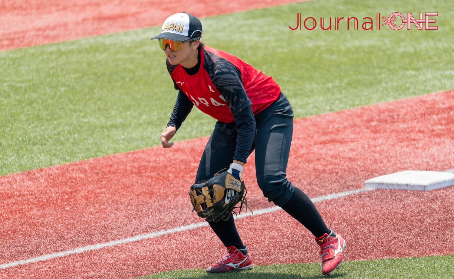 手堅い守備でも期待されている笠原選手(日立)-Journal-ONE撮影