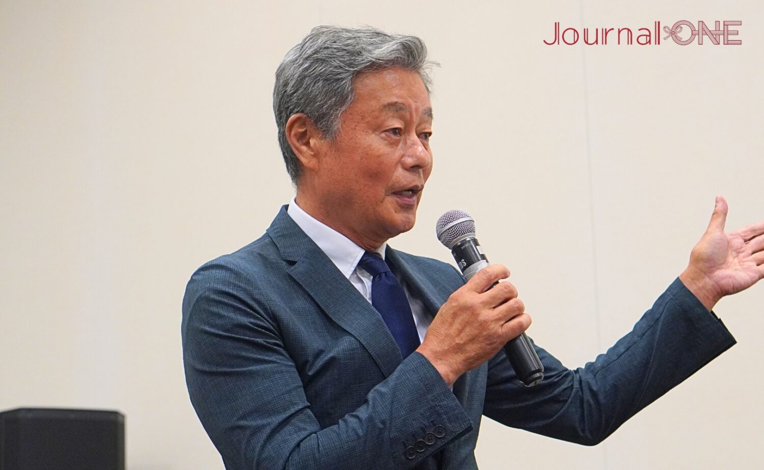地域活性化に期待を寄せる堀順一郎那智勝浦町長-Journal-ONE撮影