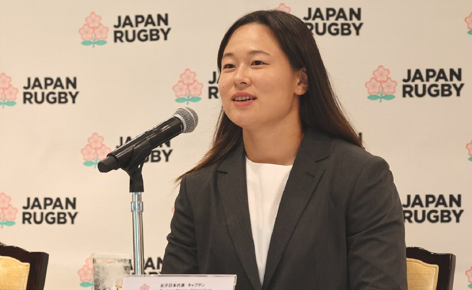 3度目の出場となる長田キャプテン-斉藤健仁撮影