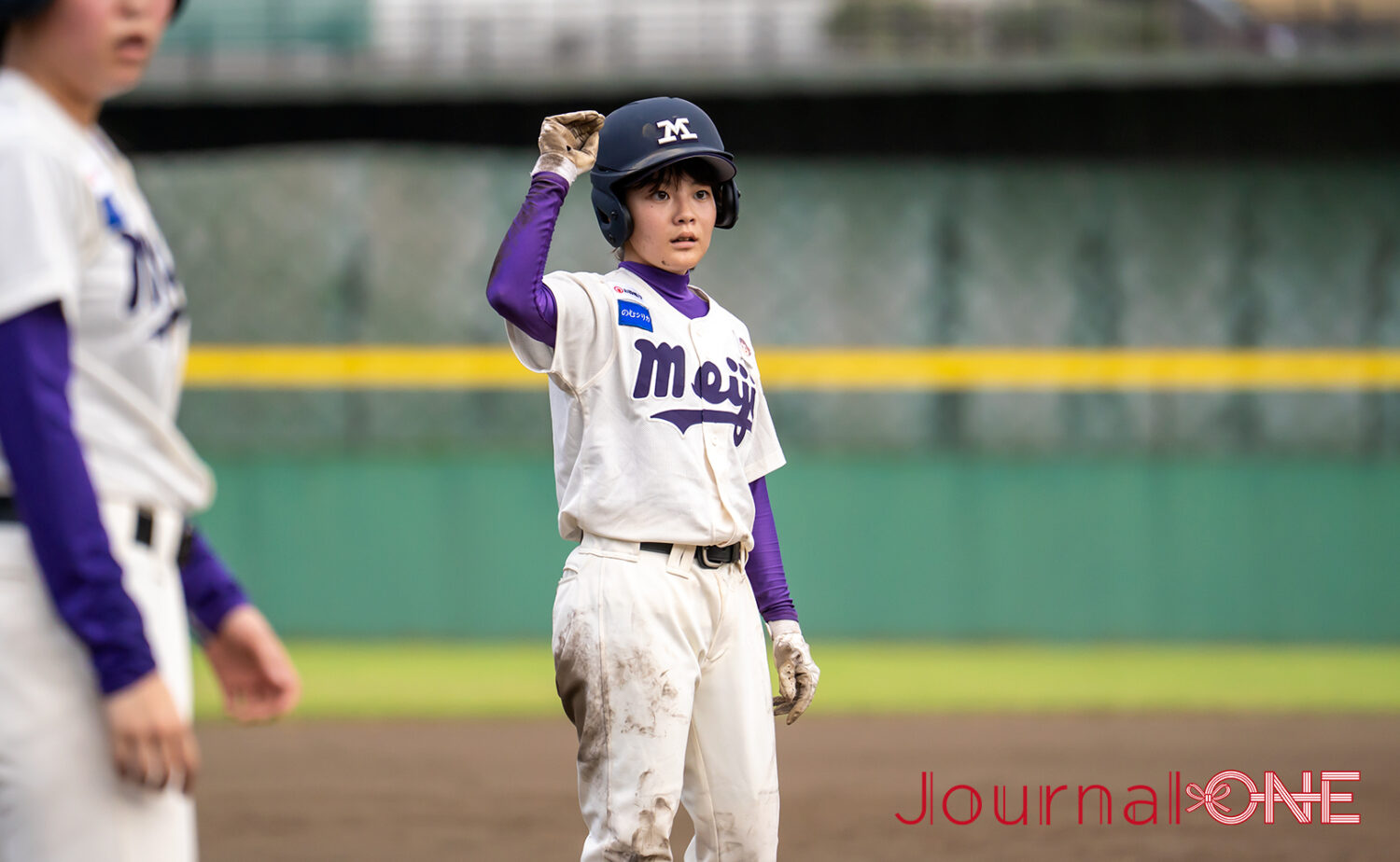 副将の松本麻代選手は本塁打を含む複数安打で活躍-Journal-ONE撮影
