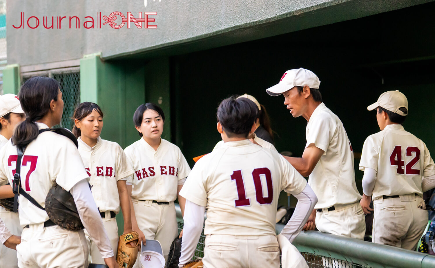 野球初心者が多い早大だったが最後まで全員が溌剌とプレーした-Journal-ONE撮影