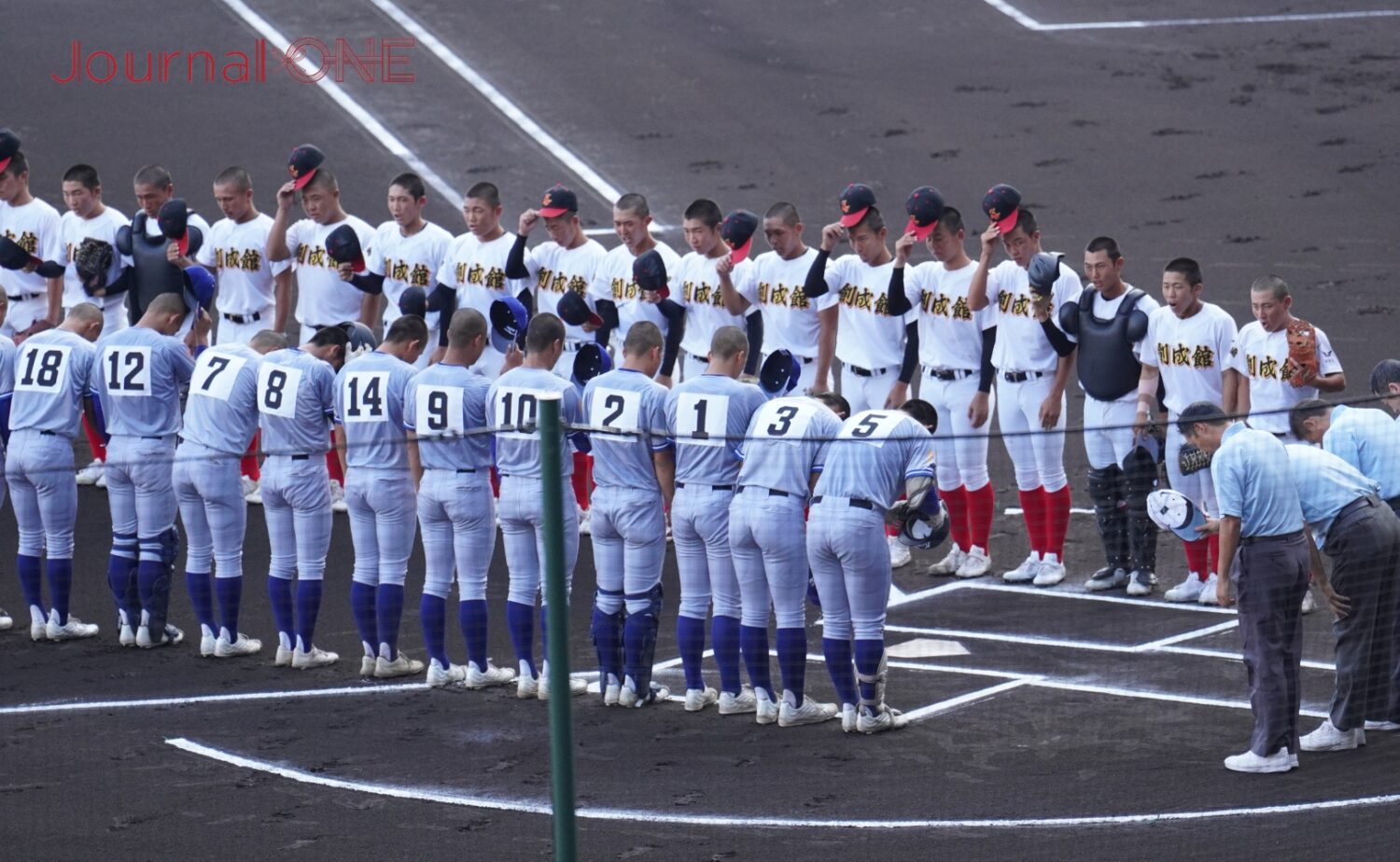史上初ナイター開幕は創成館と小松大谷の一戦-Journal-ONE撮影