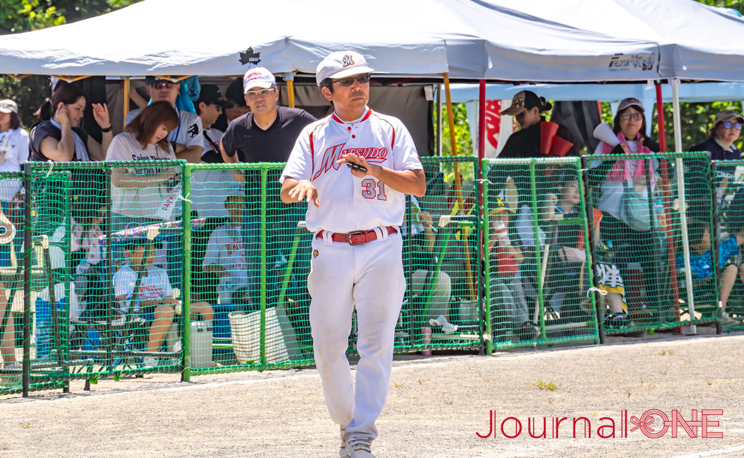 強敵相手に接戦を演じた選手たちを労った中島コーチ-Journal-ONE撮影