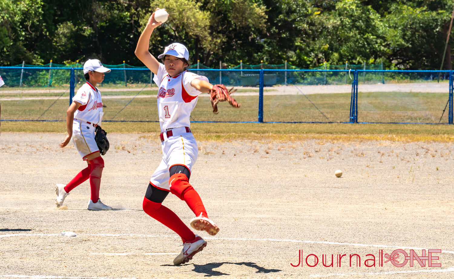 中学校での更なる飛躍を誓ったエース・田邊-Journal-ONE撮影