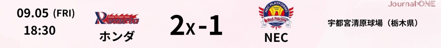 01 25.09.05 ホンダvsNEC JD.LEAGUE Game Result