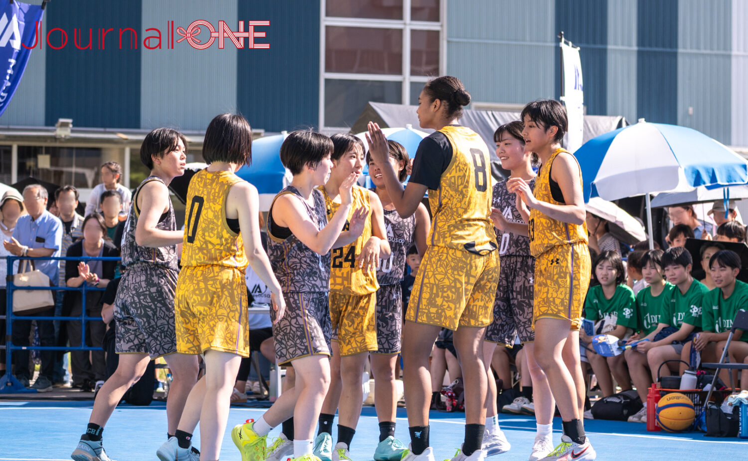 身長さを活かした戦術で勝利した久喜高校-Journal-ONE撮影