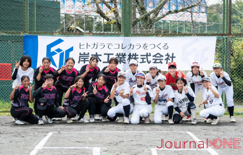 掛川市でのJDリーグ公式戦の真横で高校生が親善試合-Journal-ONE撮影