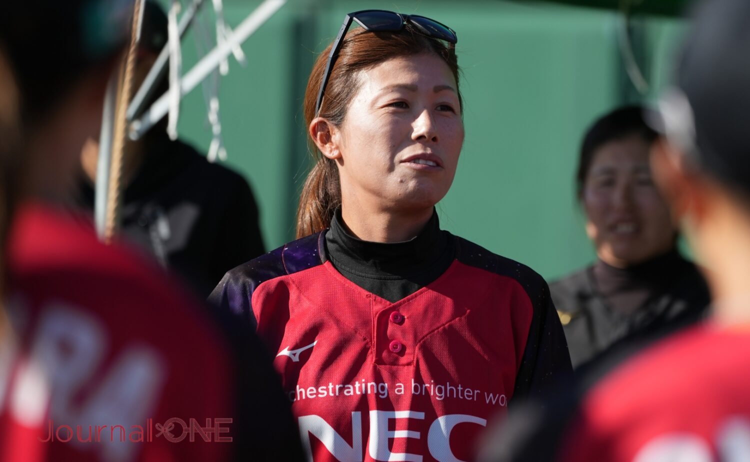 溝江監督は地元・弘前の運営スタッフに感謝していた-Journal-ONE撮影