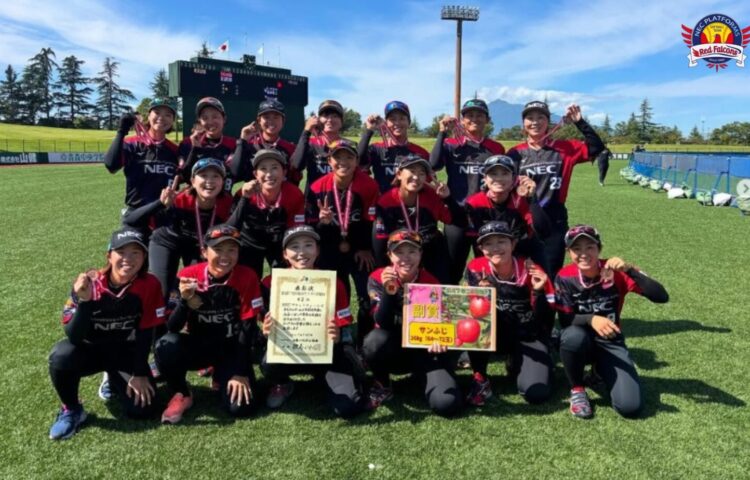 全日本総合選手権で3位と健闘したNEC-NECInstagramより